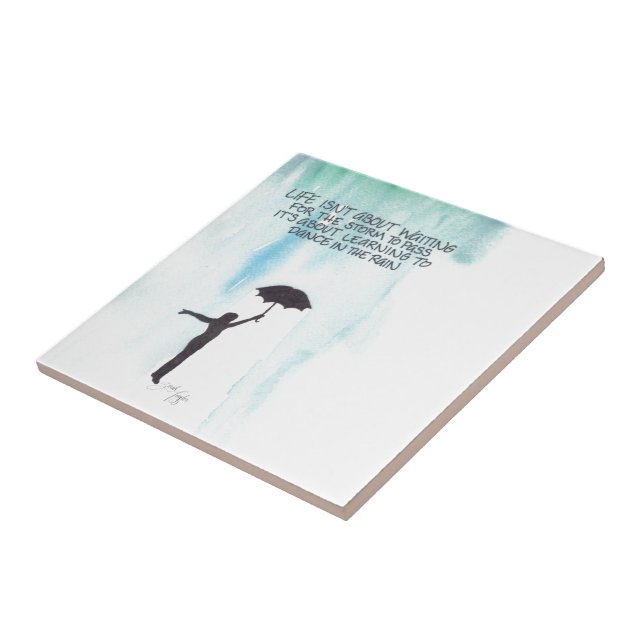 Das Leben ist nicht wartete ungefähr den Sturm, um Fliese (Seite)