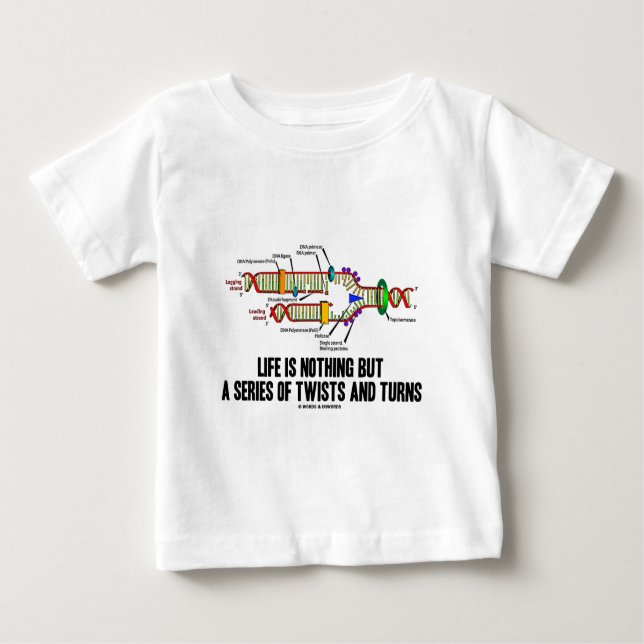 Das Leben ist nichts anderes als eine Reihe von Dr Baby T-shirt (Vorderseite)