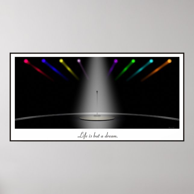 Das Leben ist nur ein Traum. Poster (Vorne)