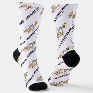 Das Leben ist nur kopiert DNA molekulare Biologie  Socken