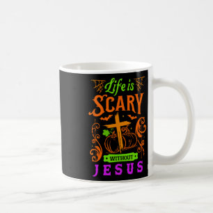 Das Leben ist ohne Jesus Christlich Halloween Je Kaffeetasse