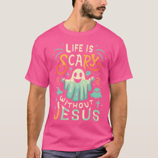 Das Leben ist ohne Jesus Christlichen Halloween Fu T-Shirt