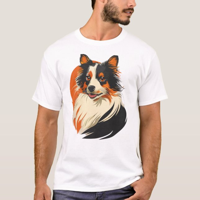 "Das Leben ist ruff ohne meinen Hund" T-Shirt (Vorderseite)