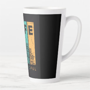 Das Leben ist schön Milchtasse