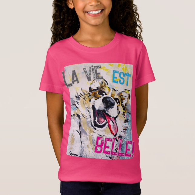 Das Leben ist schön! T-Shirt (Vorderseite)