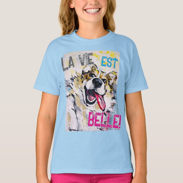 Das Leben ist schön! T-Shirt (Vorderseite)