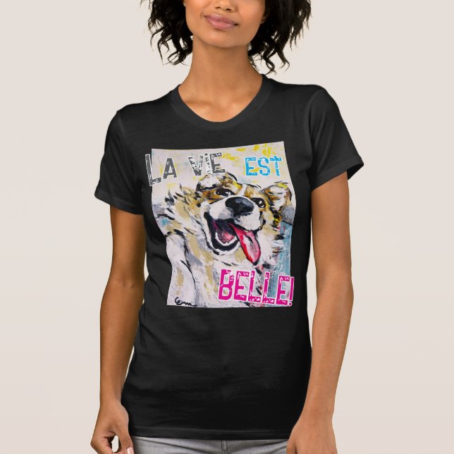 Das Leben ist schön! T-Shirt (Vorderseite)