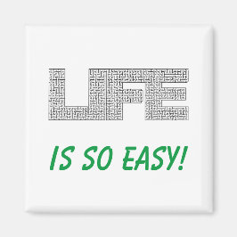 Das Leben ist so einfach Magnet