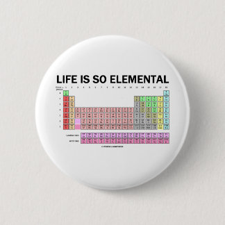 Das Leben ist so elementar (Periodensystem der Button
