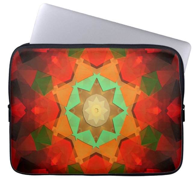 Das Leben ist Spaß.. Laptopschutzhülle (Vorderseite)