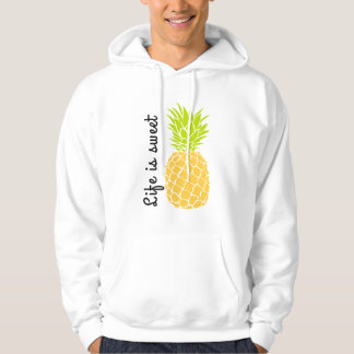 Das Leben ist süß mit Ananas Hoodie
