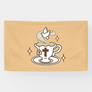 Das Leben ist süß mit Jesus - Christlicher Glaube Banner