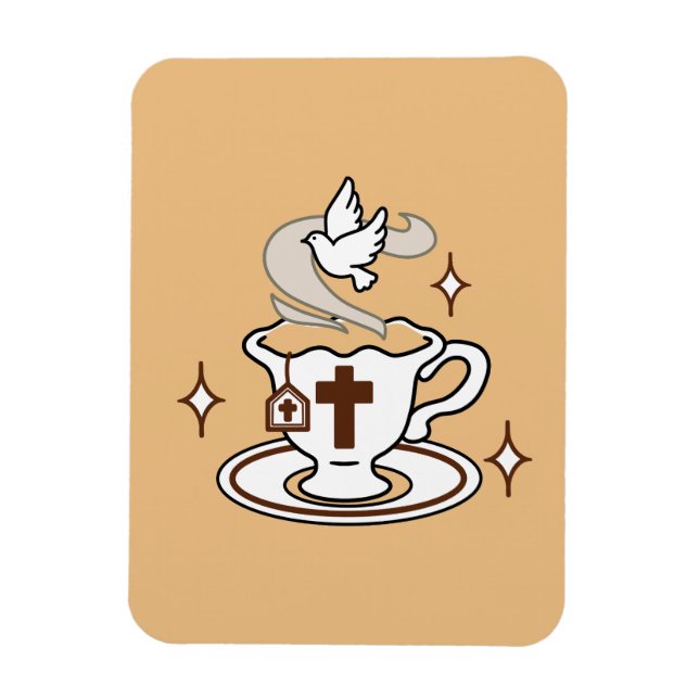 Das Leben ist süß mit Jesus - Christlicher Glaube  Magnet (Vertikal)