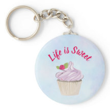 Das Leben ist süß rosa Cupcake