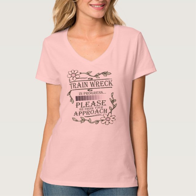 Das Leben ist unordentlich T-Shirt (Vorderseite)