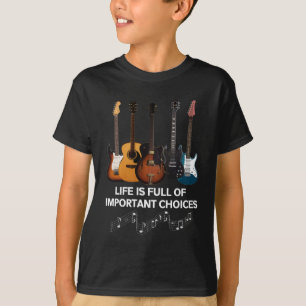 Das Leben Ist Voller Wichtiger Entscheidungen Gita T-Shirt