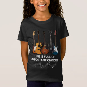 Das Leben ist voller wichtiger Entscheidungen Gita T-Shirt