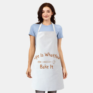 Das Leben ist, was du daraus machst, Apron Süße Schürze