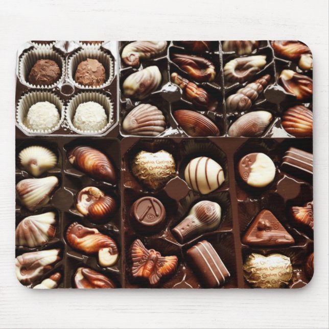 Das Leben ist wie ein Kasten des Mousepad (Vorne)