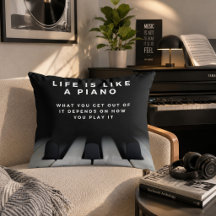 Das Leben ist wie ein Klavier Inspiration