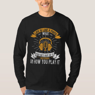 Das Leben ist wie ein Klavier T-Shirt