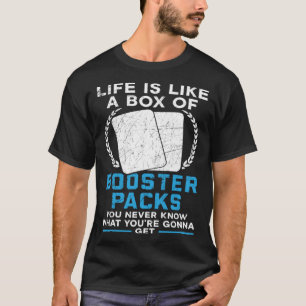 Das Leben ist wie eine Box mit Booster Packs TCG H T-Shirt