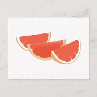 Das Leben ist wie eine Grapefruits. Postkarte