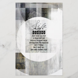 Das Leben ist wie eine Kamera