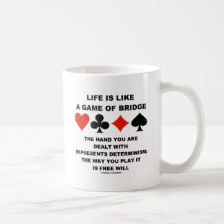 Das Leben ist wie Spiel der Tasse