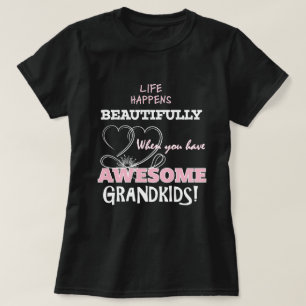 Das Leben ist wunderbar, Oma, großartige Enkelkind T-Shirt