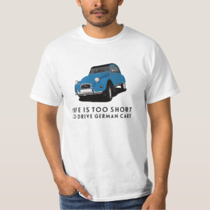 Das Leben ist zu kurz - 2 CV T-Shirt