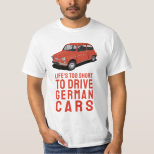 Das Leben ist zu kurz - Deutsch - F600 T-Shirt