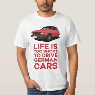 Das Leben ist zu kurz - Deutsch - Yugo-T - Shirt