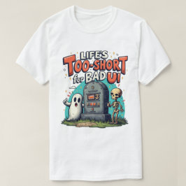 Das Leben ist zu Kurz für schlechte Ui Funny Ui/Ux T-Shirt