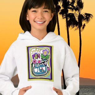 Das Leben ist zu kurz, Spaß haben! Whimsical Joy Hoodie