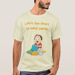 Das Leben ist zu kurz, um eine Pflanze zu tragen T-Shirt