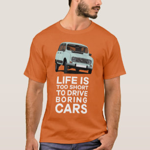 Das Leben ist zu kurz, wenn man das Laufwerk langw T-Shirt