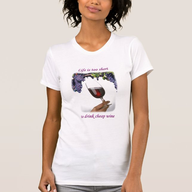 Das Leben ist zu kurzes #1 T-Shirt (Vorderseite)