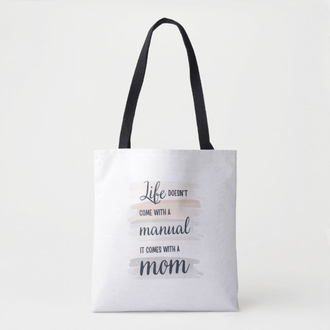 Das Leben kommt mit Mutter - Muttertagsgeschenk (Vorderseite)