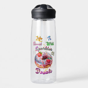 Das Leben mit Drinkware ist süß mit Funken von Don Trinkflasche