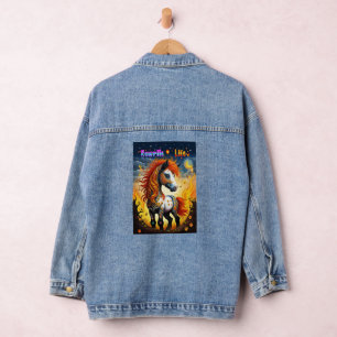 Das Leben neu schreiben Jeansjacke