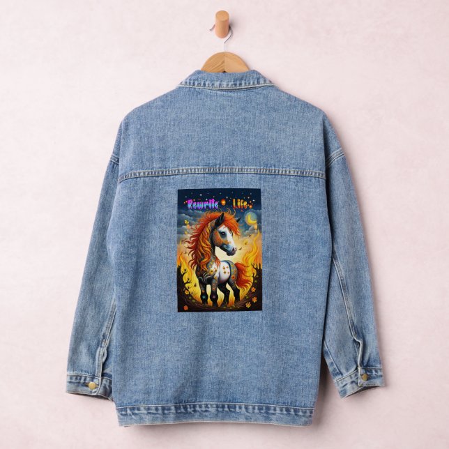 Das Leben neu schreiben Jeansjacke (Hangar)