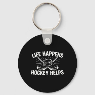 Das Leben passiert - Hockey hilft - Schlüsselanhänger
