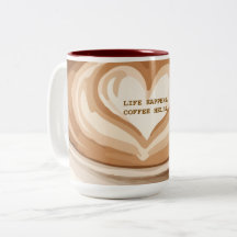 Das Leben passiert, Kaffee hilft