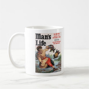 Das Leben-Schildkröte-Abdeckungs-Tasse des Mannes Tasse