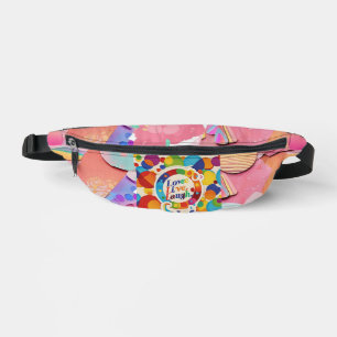 "Das Leben spielt eine einfache Rolle." Bauchtasche