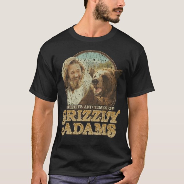 Das Leben und die Zeiten der Grizzly Adams T-Shirt (Vorderseite)