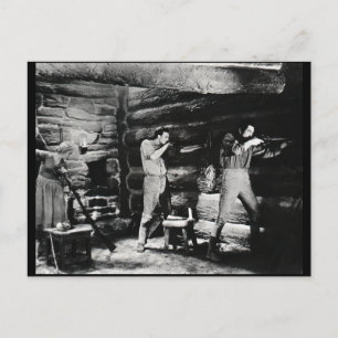 Das Leben und die Zeiten von Daniel Boone Postkarte