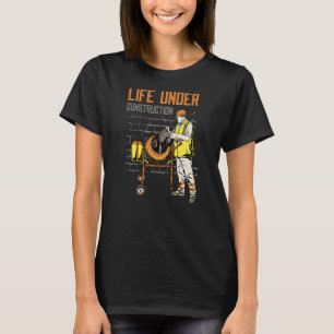 Das Leben unter Bauarbeitern Männer verpuppen sich T-Shirt