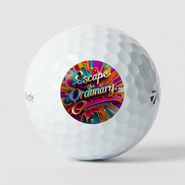 "Das Leben verändern" Golfball (Vorderseite)